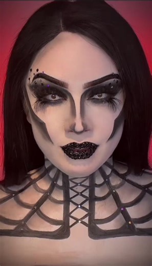 Creative Demon Makeup Look