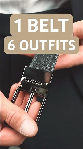 Best Leather Belt for Men? 1 Belt, Endless looks