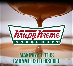 The original Lotus Biscoff doughnut in the range... Yum! Find your nearest supply just here > http://www.krispykreme.co.uk/store-locator | Krispy Kreme UK