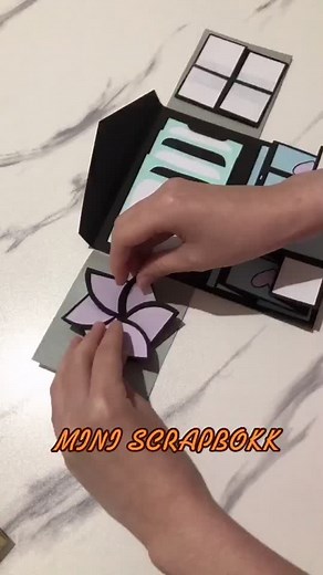 Tutorial Mini Scrapbook DIY yang Menarik