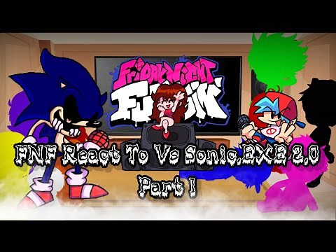FNF React To VS Sonic.EXE 2.0 Part 1|| FRIDAY NIGHT FUNKIN'||ElenaYT.