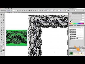 Illustrator CC Lace Pattern Brush Part 2