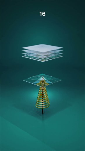 1,000,000 Cloth Simulation | Gold Spring Tree