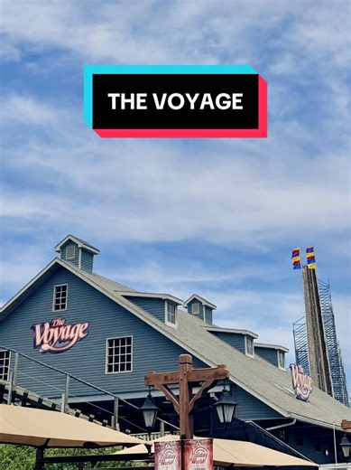 THE VOYAGE at Holiday World Front Row Meta Ray-Ban POV! Had an AMAZING time at Holiwood Nights this past weekend & will be posting Holiday World content for the next week 😅 #holidayworld #voyage #wooden #rollercoaster #fyp @Holiday World Splashin Safari
