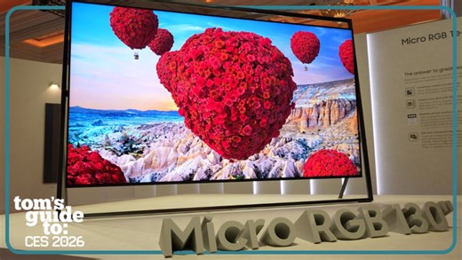 Samsung's 130-inch RGB TV is absolutely unhinged! | CES 2026 hands-on