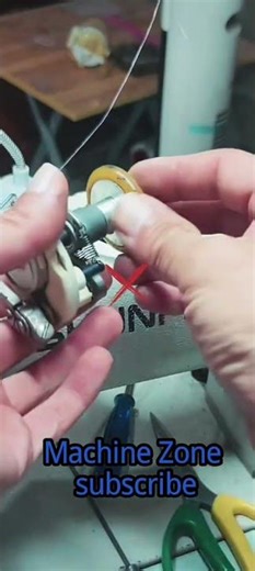 how to sewing machine bobbin winder adjust#sewingmachinerepair #viral #shorts