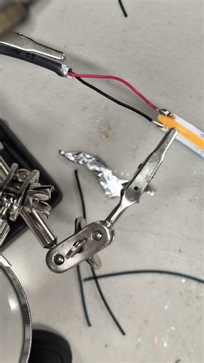 From Wires to WOW: Stunning LED Tube Trick!#LED #LEDStrip #LEDTutorial #Soldering #DIYLED