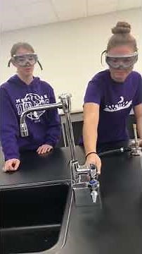 how to light a Bunsen burner the correct way (snap to safety video)