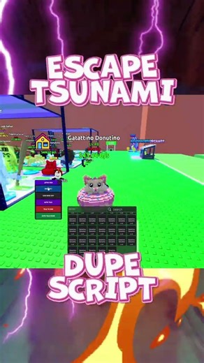 🚨 NEW UNBAN-FREE DUP 2026! Escape Tsunami Brainrots Roblox! #escapetsunamiforbrainrots