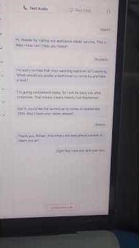 AI Voice Agent Demo for Appliance Repair