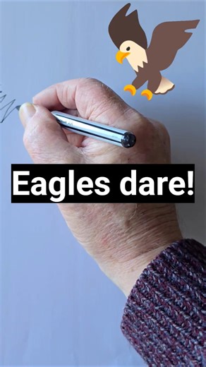 Draw an Eagle with Pen