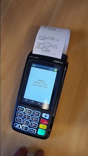 how to enable credit card surcharge on ingenico eftpos