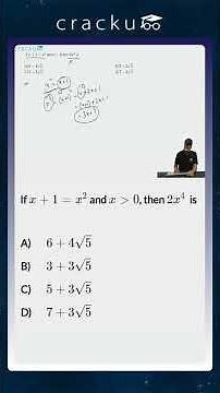 CAT Previous Year Questions Quadratic Equations #12 | Cracku CAT Previous Papers