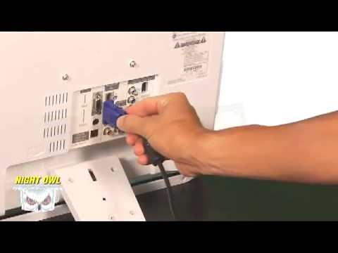 Night Owl- Connecting your DVR via VGA Cable.mp4