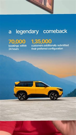 Viresh Kumar on Instagram: "Tata Sierra Bookings #tata #sierra #tatasierra2026❤️"