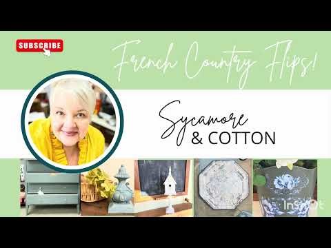French Country Flips and a Furniture Makeover