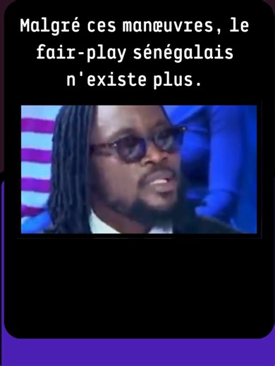 Malgré ces manœuvres, le fair-play sénégalais n'existe plus. #followforfollowback#likeforfollow#trendalert#MyBrandI#paris#ServiceWithASmile #surf #surflife #putois #nature#moroccan #morocco #moroccangirl #fashionkilla #agadir#smallcreator#newcreator #tanger#oujda#ZIYECH#diaz#hakimi#FCB#realmadrid#barcelona#par#followmyinstagram #saadlamjarred #marocco #marocain #fes #douniabatma #RABAT#CAN2025#influencer #المغرب #casablanca #cr7#crew077l#iwa #screnshot #marocaine #summer #ضحك #tanger #posingfort