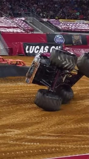Monster Truck CRASH Caught Mid-Air 😱