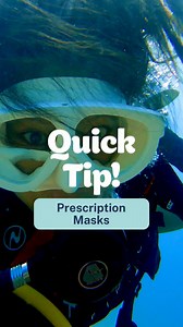 See clearly, dive confidently! 🤿✨ Did you know we offer a wide variety of prescription dive masks? Lindy (@chinagarten) shares how our prescription dive masks make every underwater adventure crystal clear. Whether you need negative or positive diopters, we’ve got you covered—literally! 👓🌊 #ScubaDotCom #DiveIntoAdventure #OceanExplorers #ScubaLife #OceanMyWay | Scuba.com