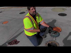 How to check a underground storage tank for water