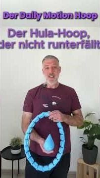 Daily Motion Hoop – Der beste Hula-Hoop für zu Hause 25%Rabatt #HulaHoop#HomeWorkout #BauchTraining