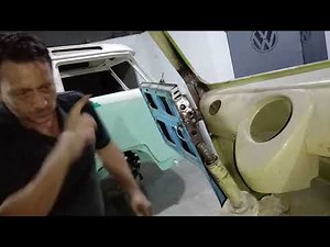 VW combi T1 split demontage Volant . boitier , colonne direction par Kombi French Connexion