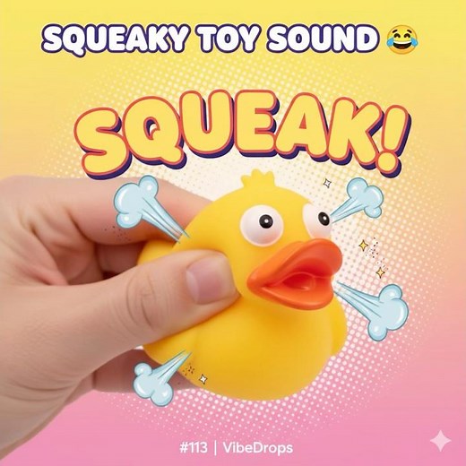 Hilarious Squeaky Toy Sound 🧸💨 | VibeDrops #113