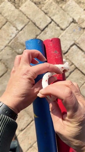 How to tie a strong binding knot. Knot sharing. Practical knots.