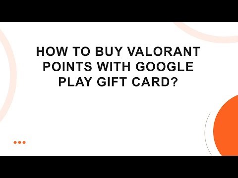 How to buy Valorant points with Google Play gift card?