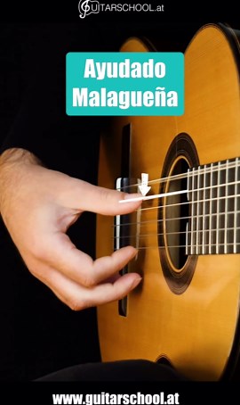 Norman Gänser 🎸 𝕨𝕨𝕨.𝕘𝕦𝕚𝕥𝕒𝕣𝕤𝕔𝕙𝕠𝕠𝕝.𝕒𝕥 | Malagueña 🎸 spanish guitar tutorial! The basics of playing Malagueña on the guitar, focusing on the 'ayudado' technique. The thumb's... | Instagram