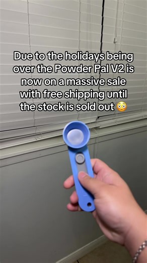 Smart Powder Scoop with Built-In Funnel for Easy Use