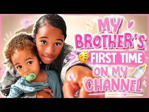 MEET MY BABY BROTHER! 🍼
