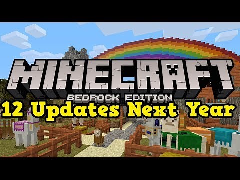 Minecraft Aims To Release TWELVE Major Updates Next Year