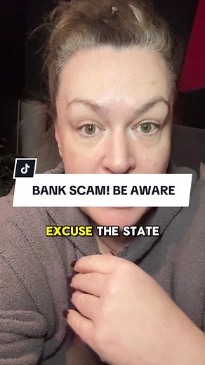 Bank scam!