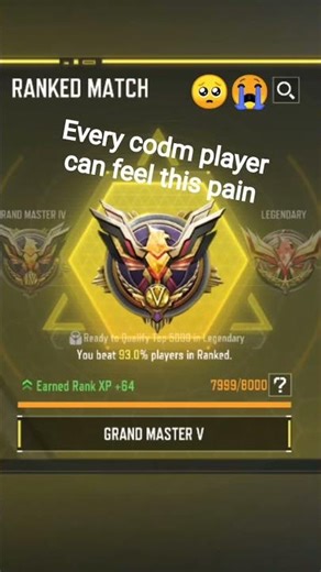 1xp away from legendry \\ why? codm #codm