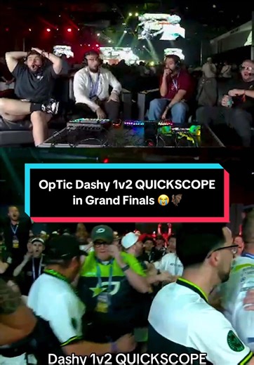 A @DashySZN 1v2 QUICKSCOPE in Grand Finals 😭🦇 #cod #bo7 #fyp #optic #100thieves