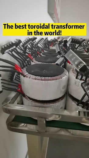 The best toroidal transformer in the world!#toroidaltransformer #electrician #powertransformer