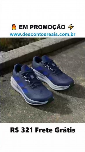Tênis de Corrida Masculino Questar 3 Adidas