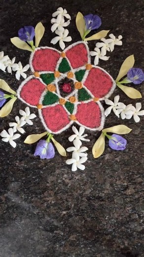 #shortsfeed very easy and simple daily use beginners rangoli design #ytshorts #viral #trending #yt
