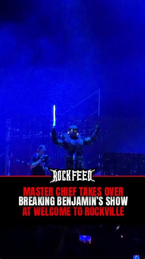 Master Chief Joins Breaking Benjamin at Welcome to Rockville