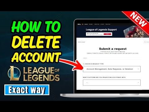 How To Delete Account In League Of Legends? (Permanently Delete)