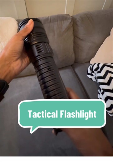 Ultra-bright, durable, and built for any situation, from late-night dog walks to emergencies. This tactical torch is big in size and huge on performance! #TacticalFlashlight #blackfriday #PowerfulTorch #tiktokmademebuyit #torch