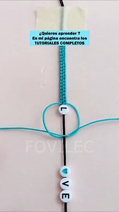 21K views · 317 reactions | ⭐勺 APRENDE como hacer pulseras fáciles y bonitas paso a paso, Tutoriales completos en mi perfil. #pulseras #pulseiras #pulserasdemoda #cursodebisuteria #bisuteria #macrame #pulserastutoriales #jewerly #jewerlylover | Fovilec | Facebook