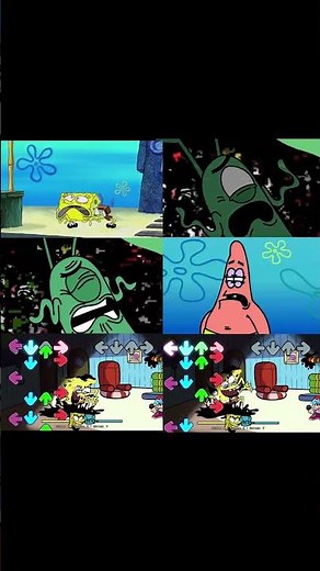 Friday Night Funkin' Ready Or Not But SpongeBob Vs Plankton Vs Patrick Animation COMPLETE EDITION