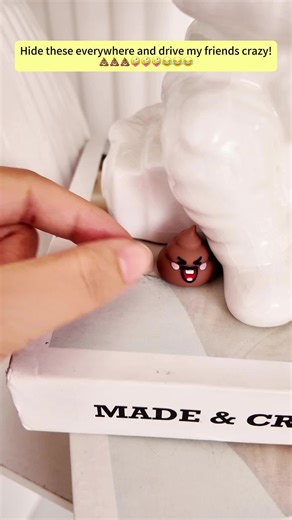 hide mini poops in your home anywhere💩🤣🤣#minipoop #hideandseek #halloweengift #trickortreat #prankvideos