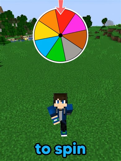 Minecraft Color Challenge: You Can't Touch Colors!