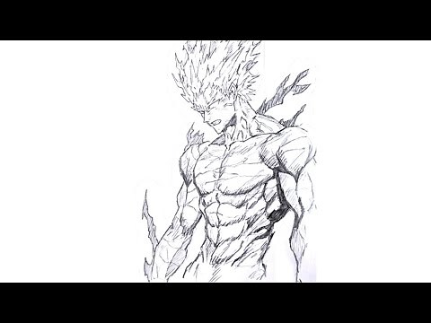 How to draw Garou | One Punch Man | Easy Step by Step