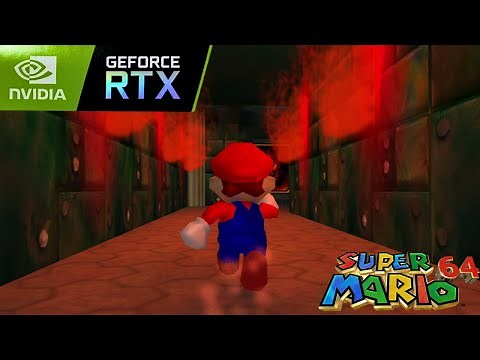 Super Mario 64 - Basement RTX Ray Tracing