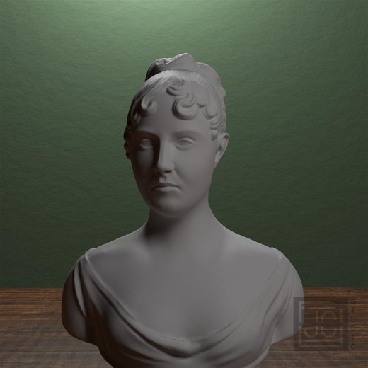 Portrait Bust of Catherine, Princess of Wurtenburg Portrait Bust, Museum Sculpture Replica, Classical Shelf Decor by JCSFY - Etsy
