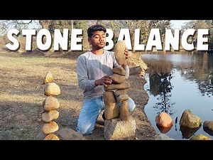 Learn Easy Stone balancing Art । ‪@ShubhSkill‬